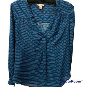 M Candies long sleeve blouse